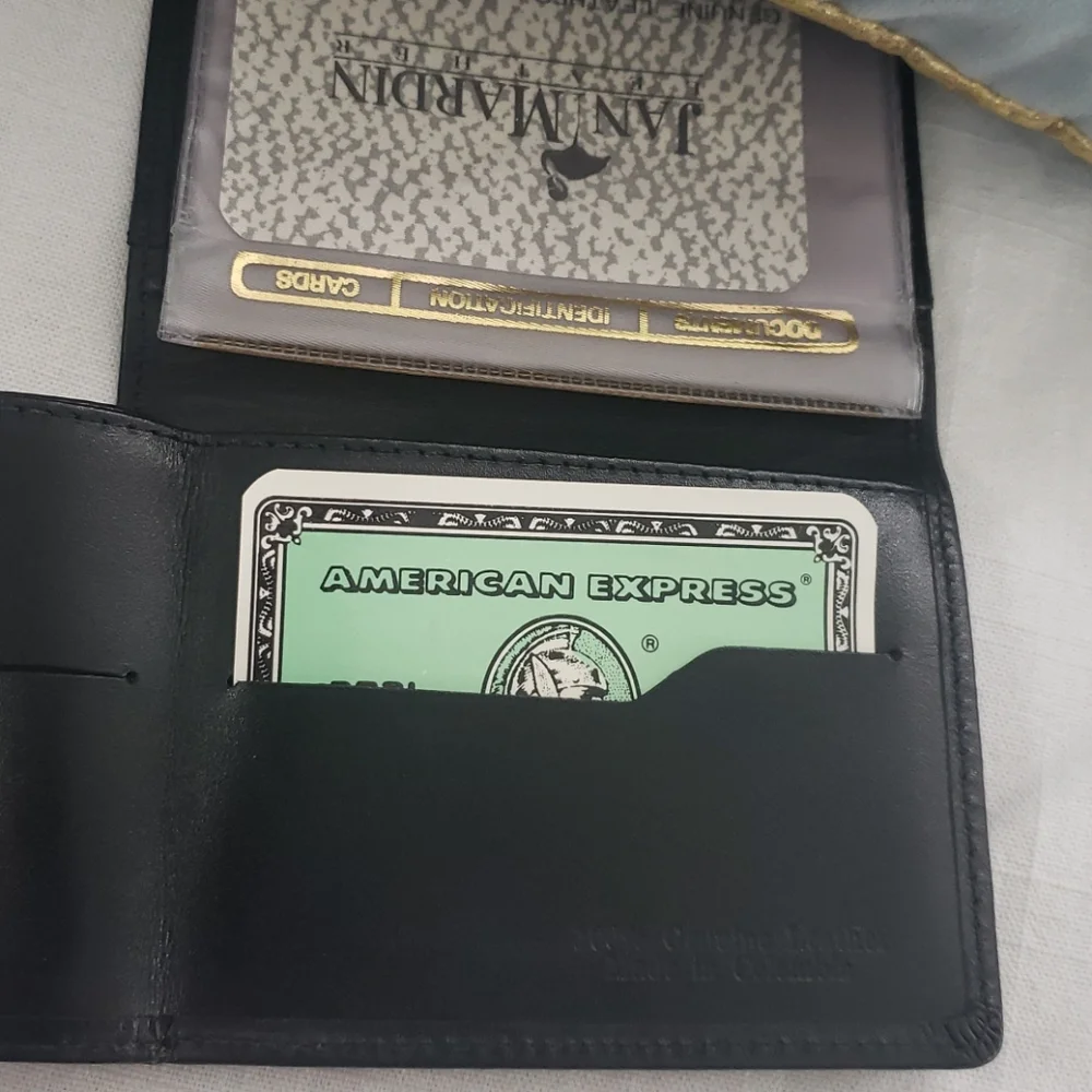 Genuine leather men wallet